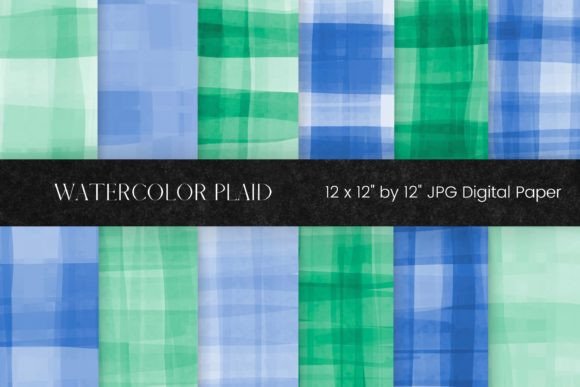 Blue and Green Watercolor Plaid: A Designer’s Real-Use Review