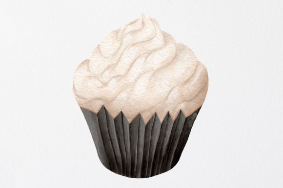 Cake Image in a Watercolor Style: Illustrations Review