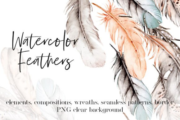 Feathers, Watercolor Hand Drawing: A Designer’s Honest Review for Real Embroidery Use