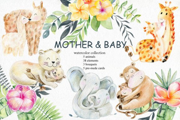 Mother and Baby Watercolor Set: An Embroidery Review