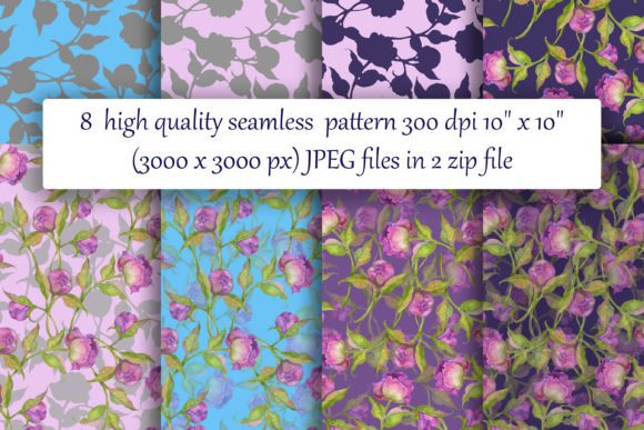 Seamless Pattern of Peonies Watercolor for Crafting & Handmade Business Use