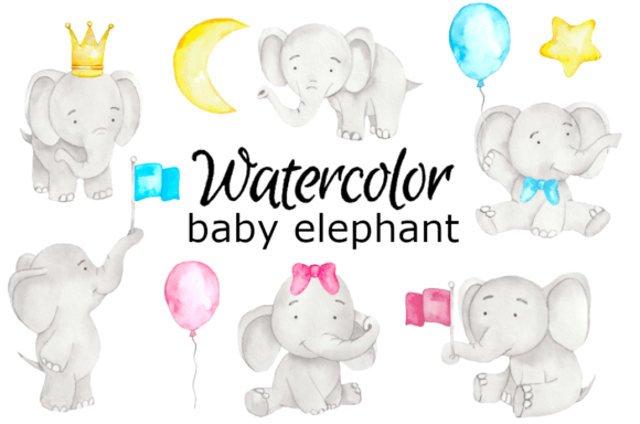 Watercolor Clipart Elephant Baby Animals: A Designer’s Review for Branding & Packaging
